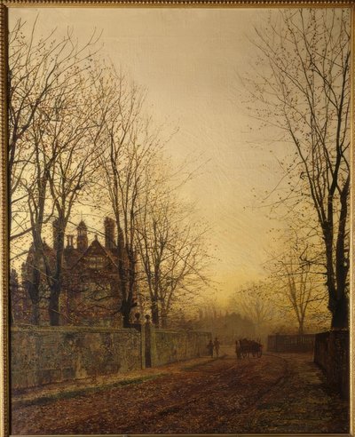 The Last Load by John Atkinson Grimshaw